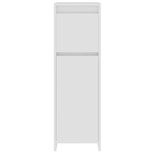 Weißer Badezimmerschrank 30x30x95 cm