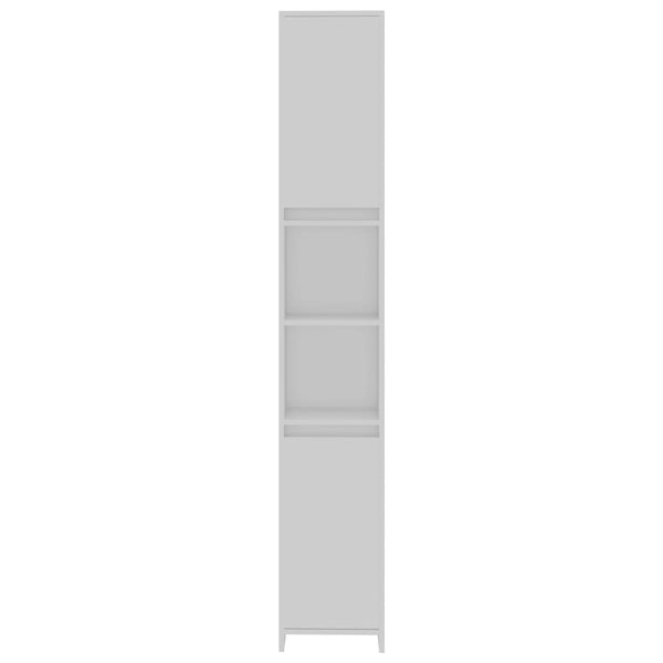 Weißer Badezimmerschrank 30x30x183,5 cm