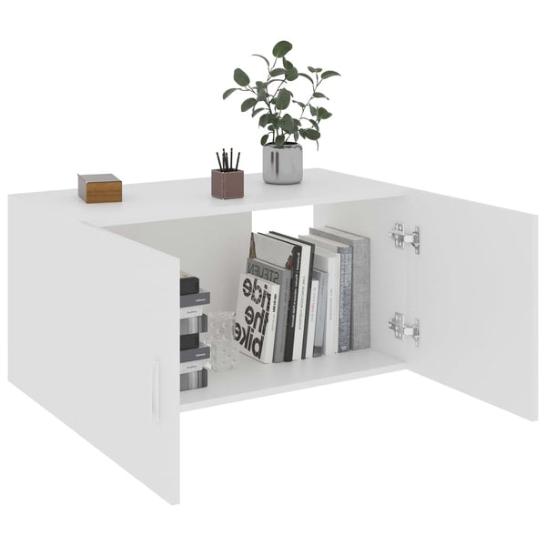 Wandschrank Weiß 80x40cm
