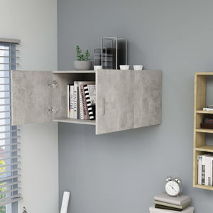 Wandschrank Betongrau 80x39x40cm