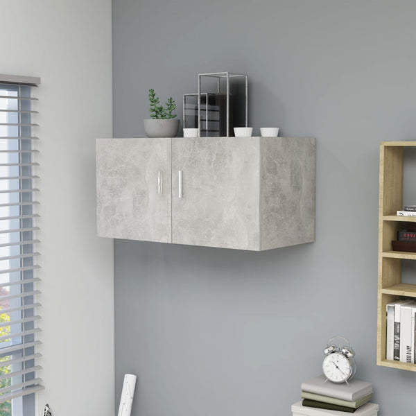 Wandschrank Betongrau 80x39x40cm