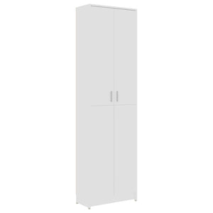 Weißer Garderobenschrank Holzwerkstoff