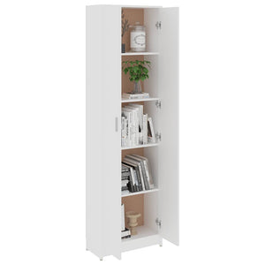 Weißer Garderobenschrank Holzwerkstoff