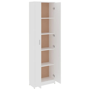 Weißer Garderobenschrank Holzwerkstoff