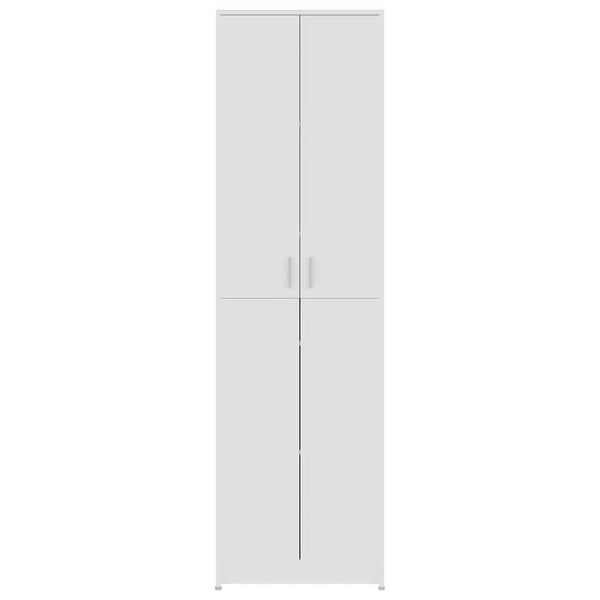 Weißer Garderobenschrank Holzwerkstoff