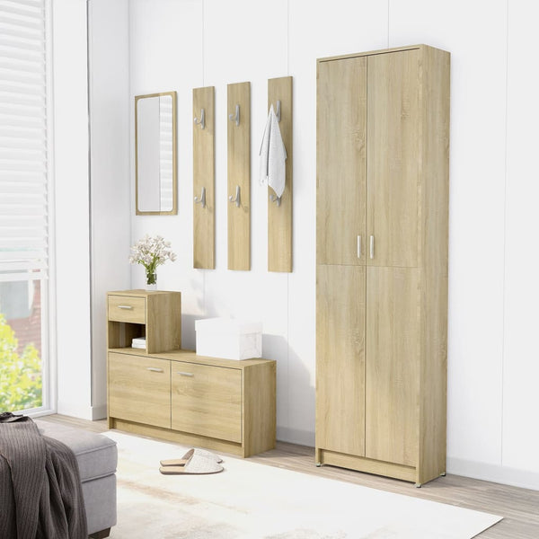 Garderobenschrank Sonoma Eiche 55x25x189 cm