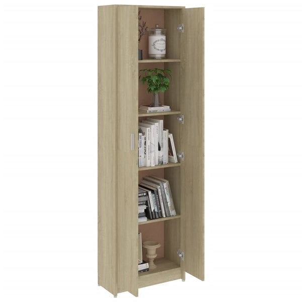 Garderobenschrank Sonoma Eiche 55x25x189 cm