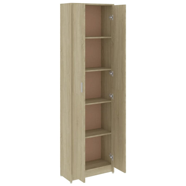 Garderobenschrank Sonoma Eiche 55x25x189 cm