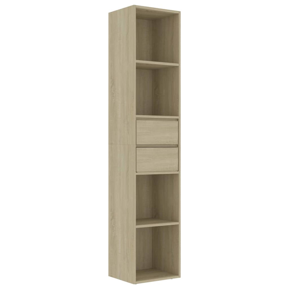 Bücherregal Sonoma Eiche 36x30x171 cm