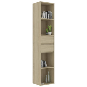 Bücherregal Sonoma Eiche 36x30x171 cm