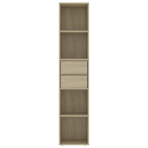 Bücherregal Sonoma Eiche 36x30x171 cm