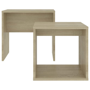 Couchtisch-Set Sonoma-Eiche, 2-teilig