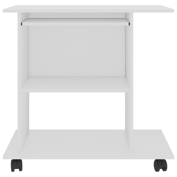 Weißer Schreibtisch 80x50 cm