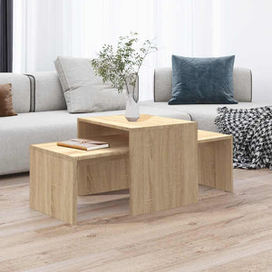 Sonoma Eiche Couchtisch Set