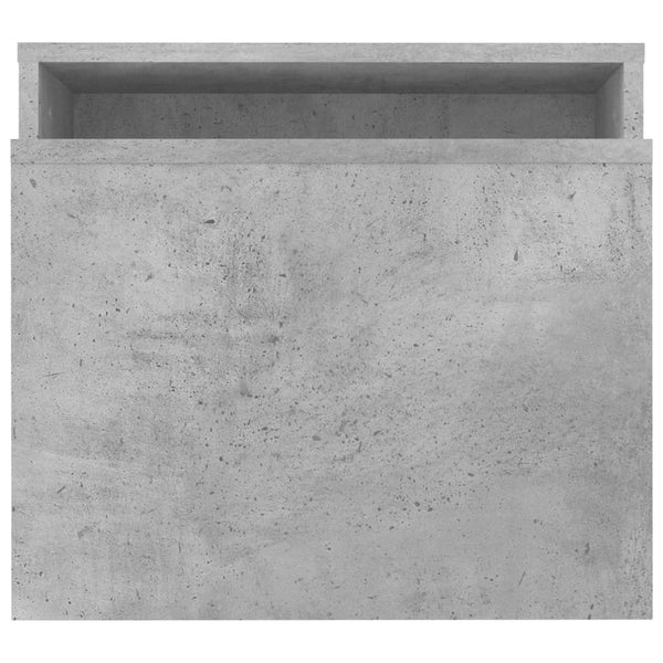 Betongraues Couchtisch-Set