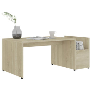 Sonoma Eiche Couchtisch 90x45 cm