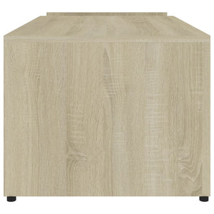 Sonoma Eiche Couchtisch 90x45 cm