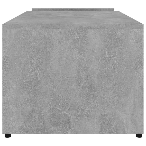 Betongrauer Couchtisch 90x45 cm