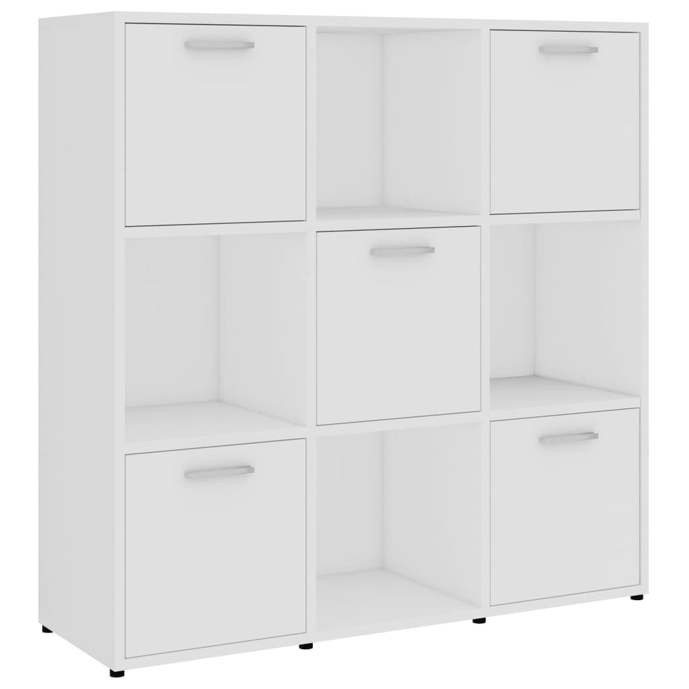 Weißes Bücherregal 90x90 cm