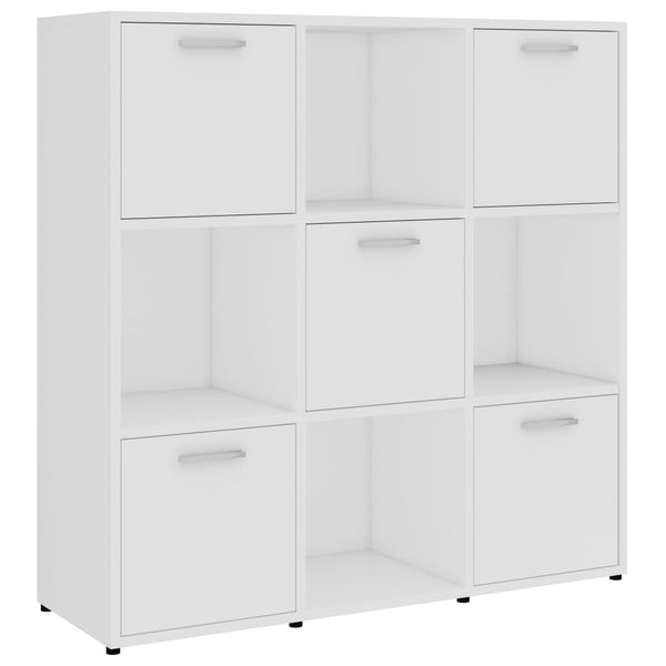Weißes Bücherregal 90x90 cm