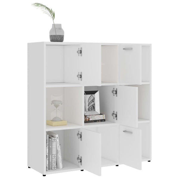 Weißes Bücherregal 90x90 cm