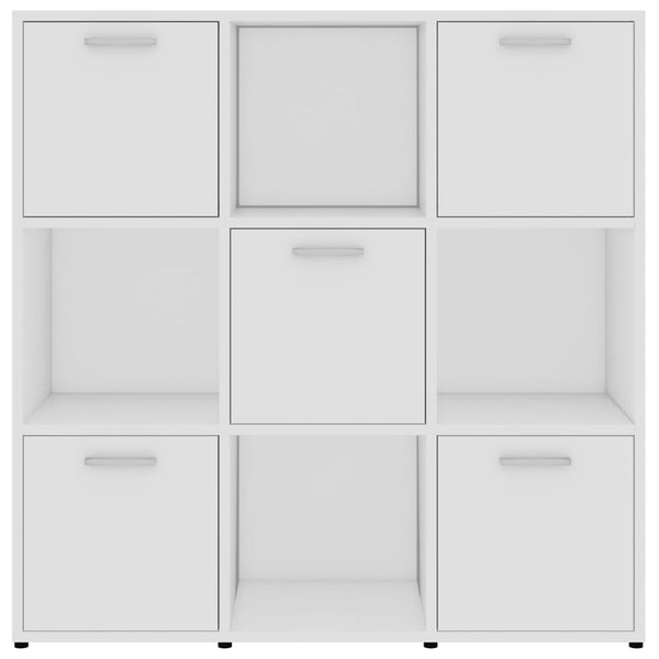 Weißes Bücherregal 90x90 cm