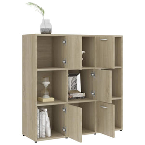 Sonoma Eiche Bücherregal 90x90 cm
