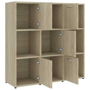 Sonoma Eiche Bücherregal 90x90 cm