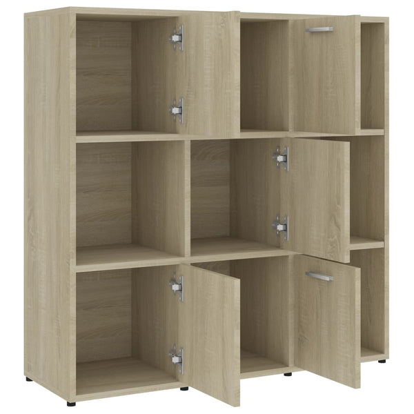 Sonoma Eiche Bücherregal 90x90 cm