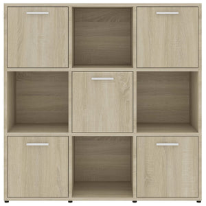 Sonoma Eiche Bücherregal 90x90 cm
