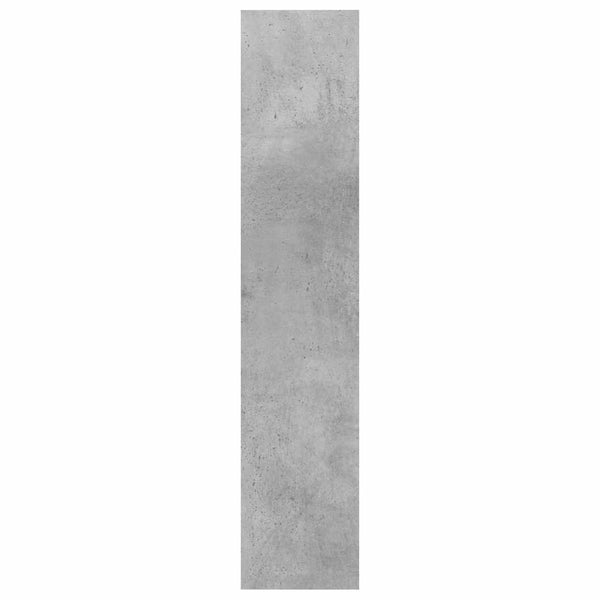 Betongraues Wandregal 90 cm
