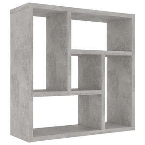 Betongraues Wandregal, 45,1 cm