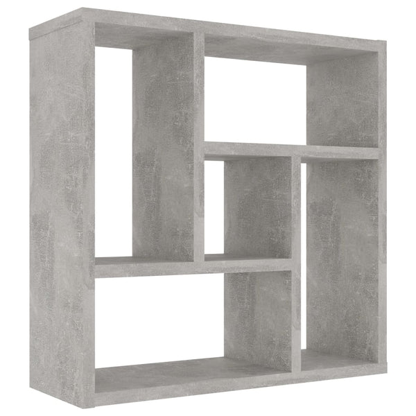 Betongraues Wandregal, 45,1 cm