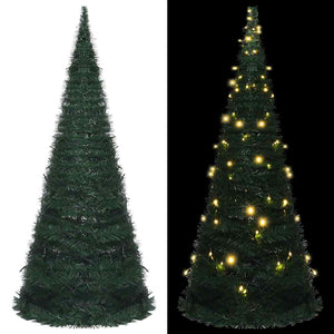 Künstlicher Pop-Up Weihnachtsbaum mit LED 150cm