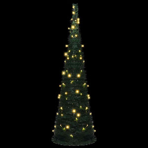 Künstlicher Pop-Up Weihnachtsbaum mit LED 150cm