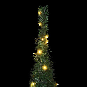 Künstlicher Pop-Up Weihnachtsbaum mit LED 150cm