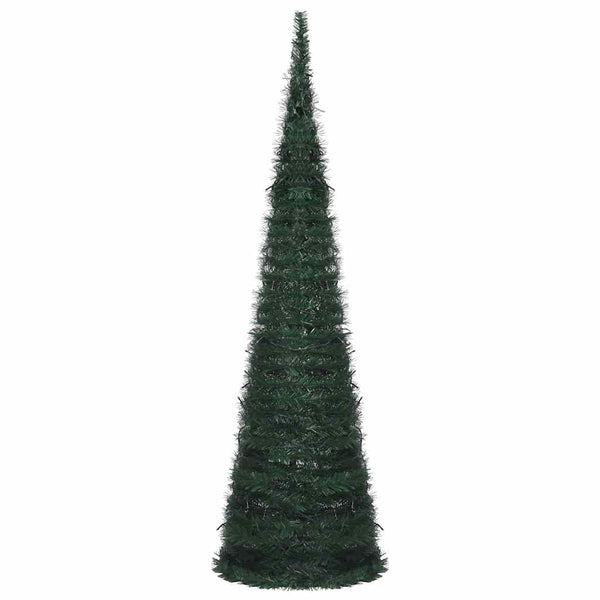 Künstlicher Pop-Up Weihnachtsbaum mit LED 150cm