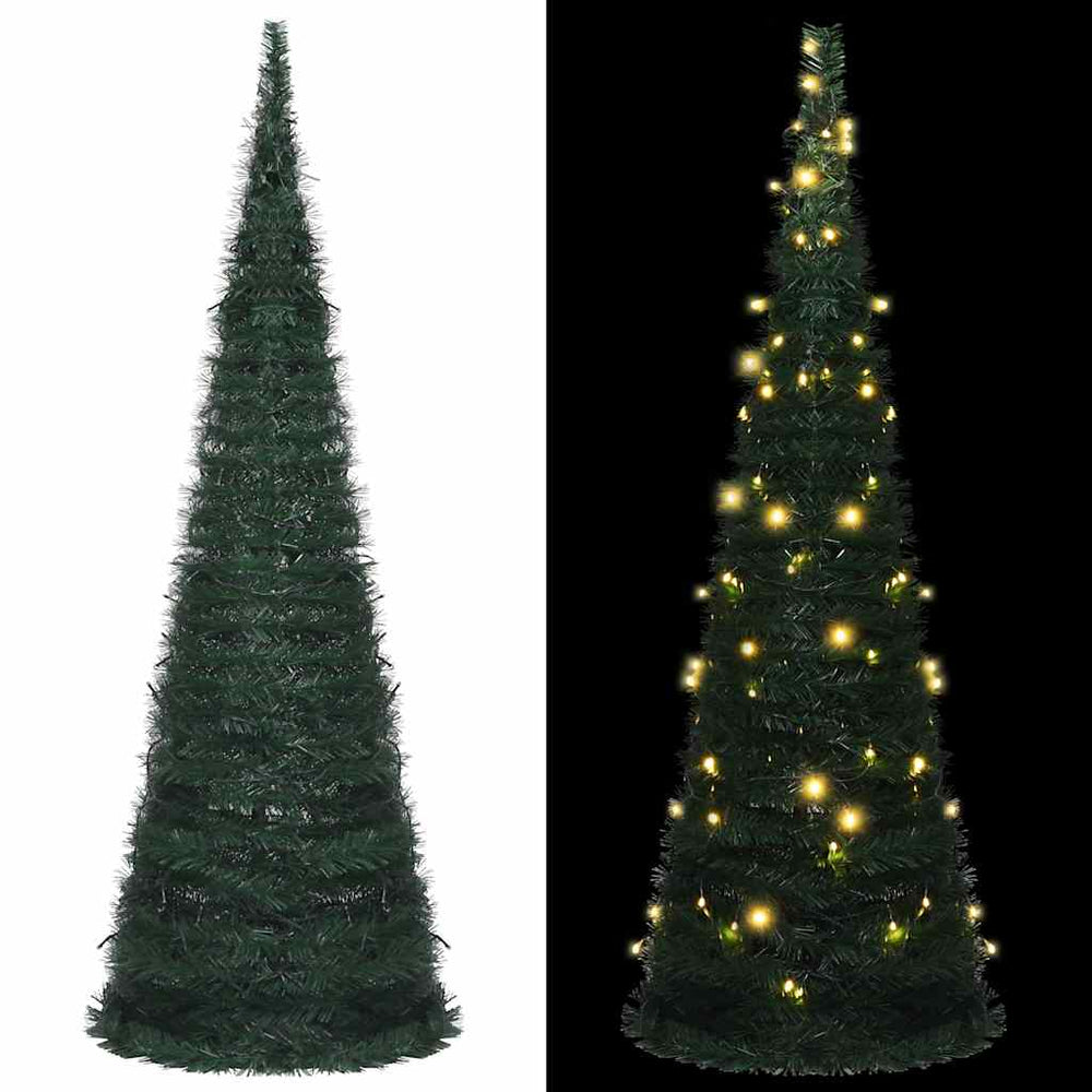 Künstlicher Pop-Up Weihnachtsbaum mit LED 180cm