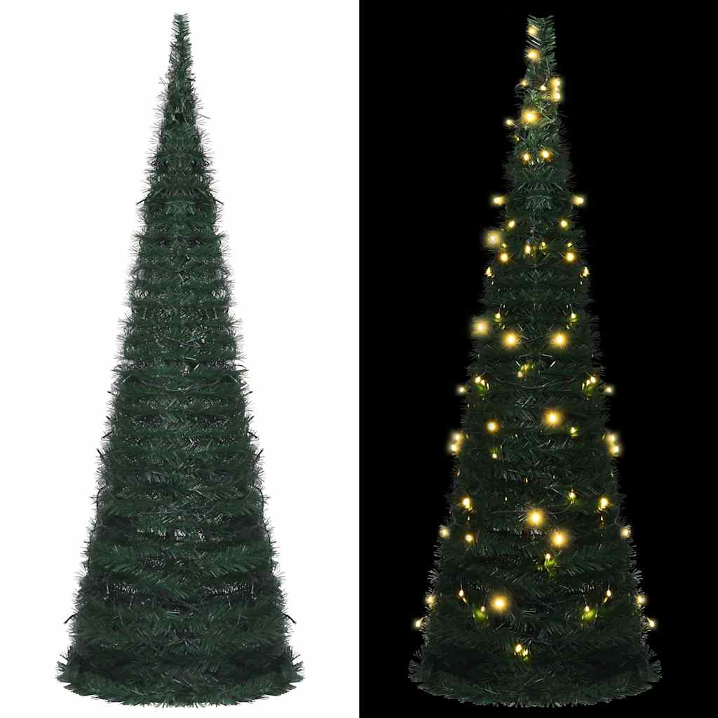 Künstlicher Pop-Up Weihnachtsbaum mit LED 180cm