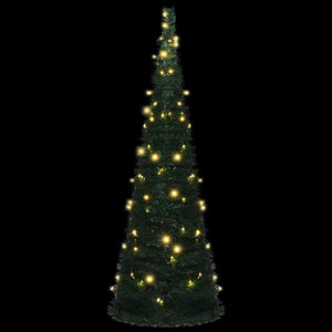 Künstlicher Pop-Up Weihnachtsbaum mit LED 180cm