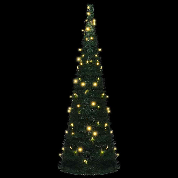 Künstlicher Pop-Up Weihnachtsbaum mit LED 180cm