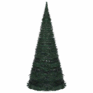 Künstlicher Pop-Up Weihnachtsbaum mit LED Grün 210cm