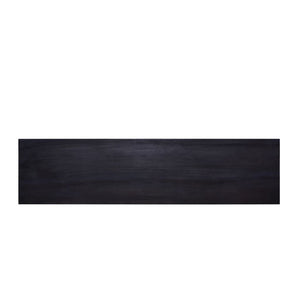 Konsolentisch Schwarz 120x30x75 cm Massivholz Mahagoni