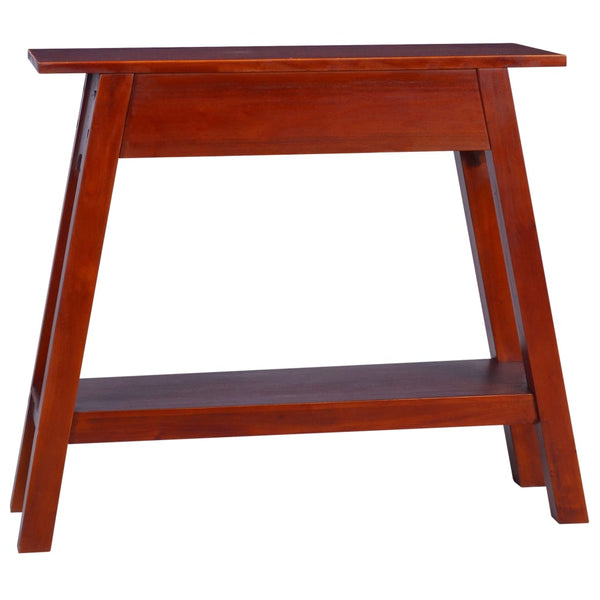 vidaXL Console marron classique 90x30x75 cm Bois de Sesham massif