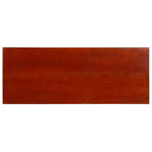 vidaXL Console marron classique 90x30x75 cm Bois de Sesham massif