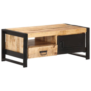 Couchtisch aus Mangoholz, 100x50 cm