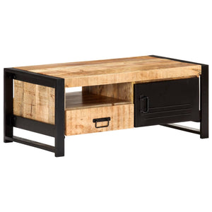 Couchtisch aus Mangoholz, 100x50 cm