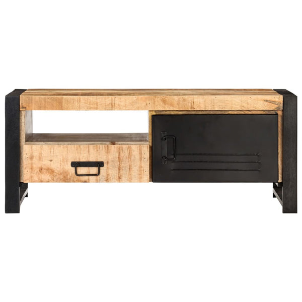 Couchtisch aus Mangoholz, 100x50 cm