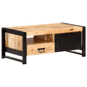 Couchtisch aus Mangoholz, 100x50 cm