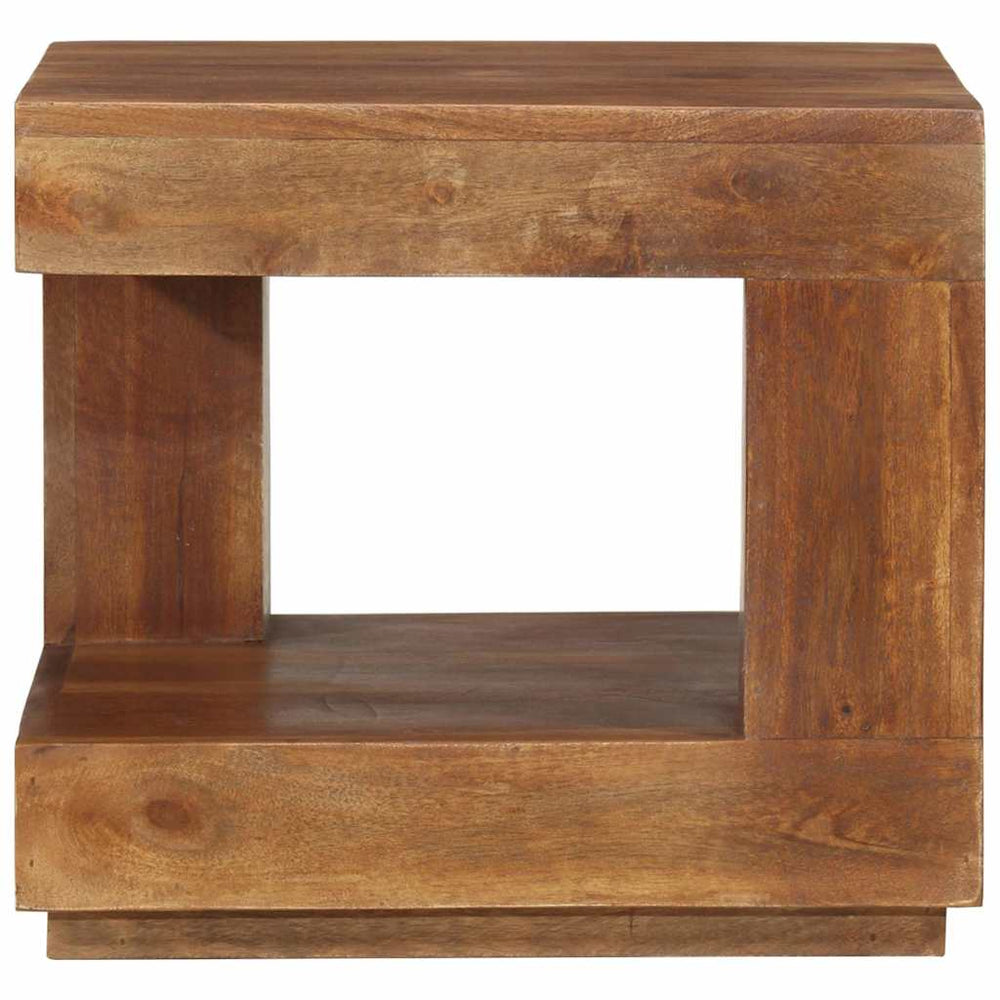 Akazie Couchtisch Massivholz 45x45 cm